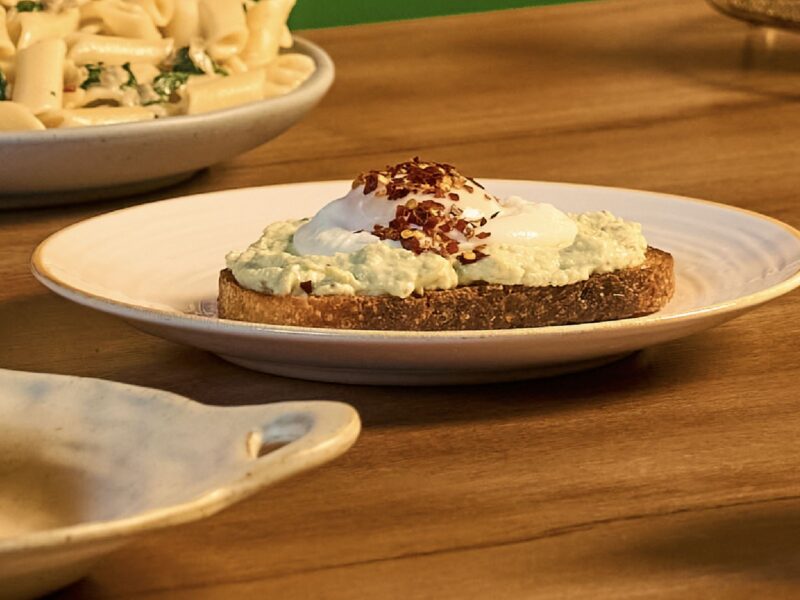 Avo & Egg Toast