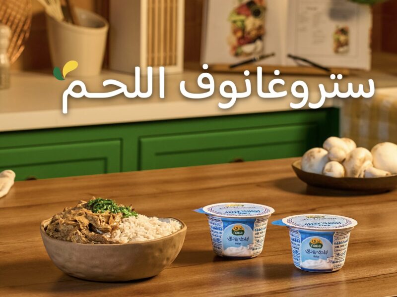 ستروغانوف اللحم الكريمي بالزبادي اليوناني