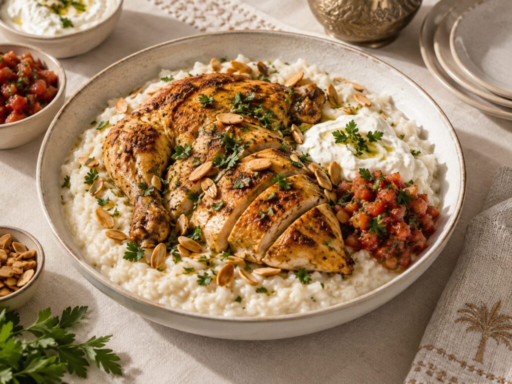 Yogurt-Marinated Chicken Saleeg