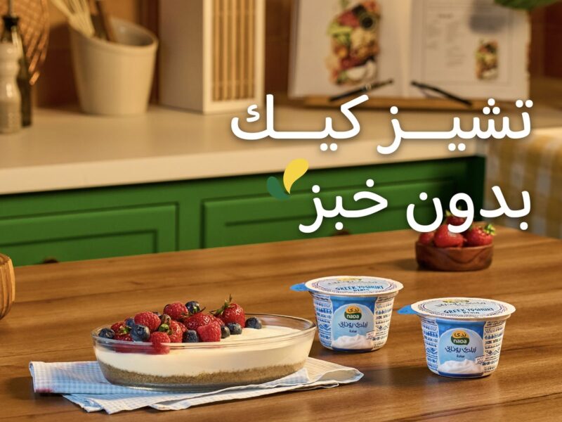 تشيز كيك الزبادي اليوناني بدون فرن